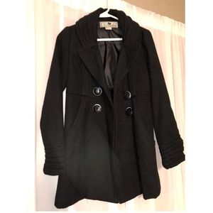 Black Women’s Pea Coat